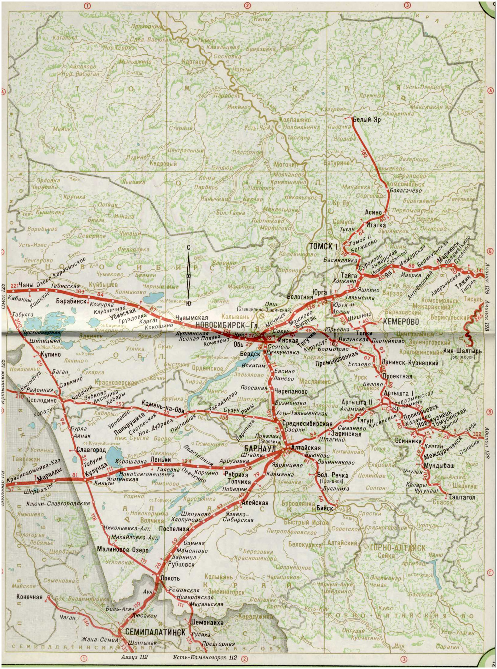 Карта жд Новосибирской области. Подробная карта железных дорог — Новосибирская  область | RUS Maps | Все карты России в одном месте
